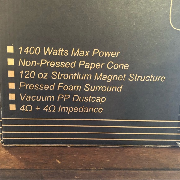 MASSIVE GTX 154 1400 Watt Speaker - Picture 5 of 5